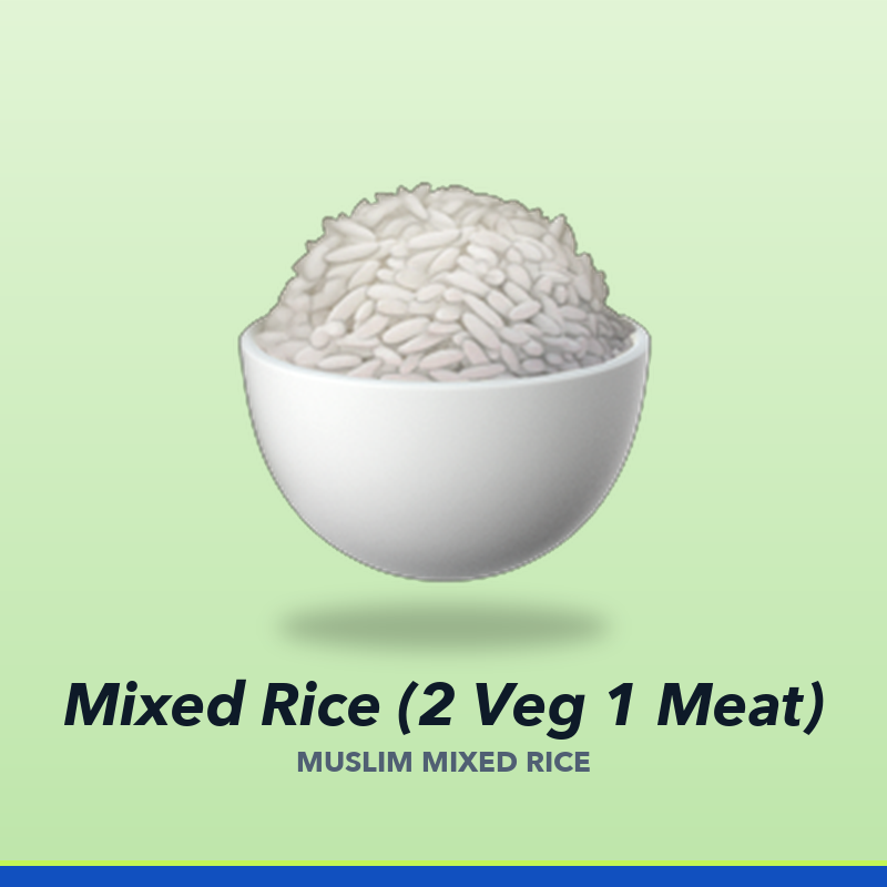 Mixed Rice (2 Veg 1 Meat)